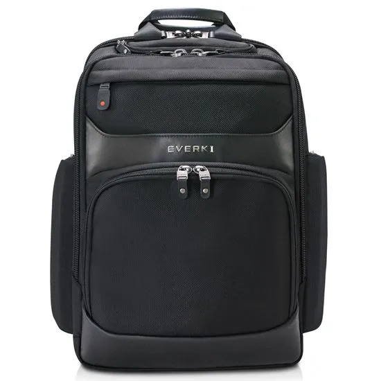 Everki Onyx Laptop Backpack, Up to 17.3", Travel Friendly, Hard-Shell Quick-Access Sunglass Case, RFID Protection