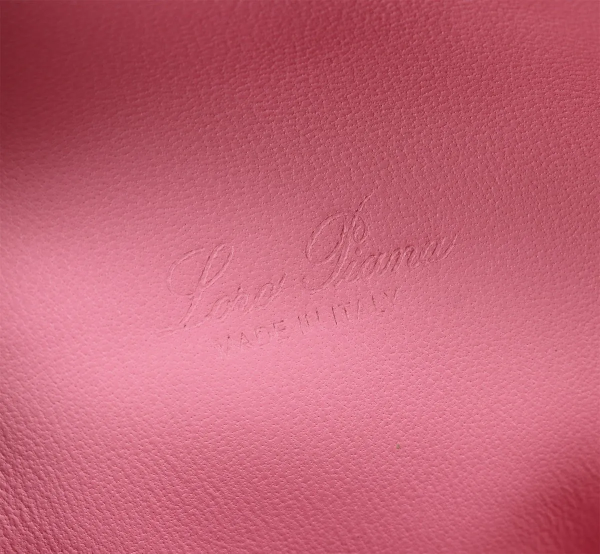 EXTRA POCKET L19 IN BABY PINK OSTRICH LEATHER