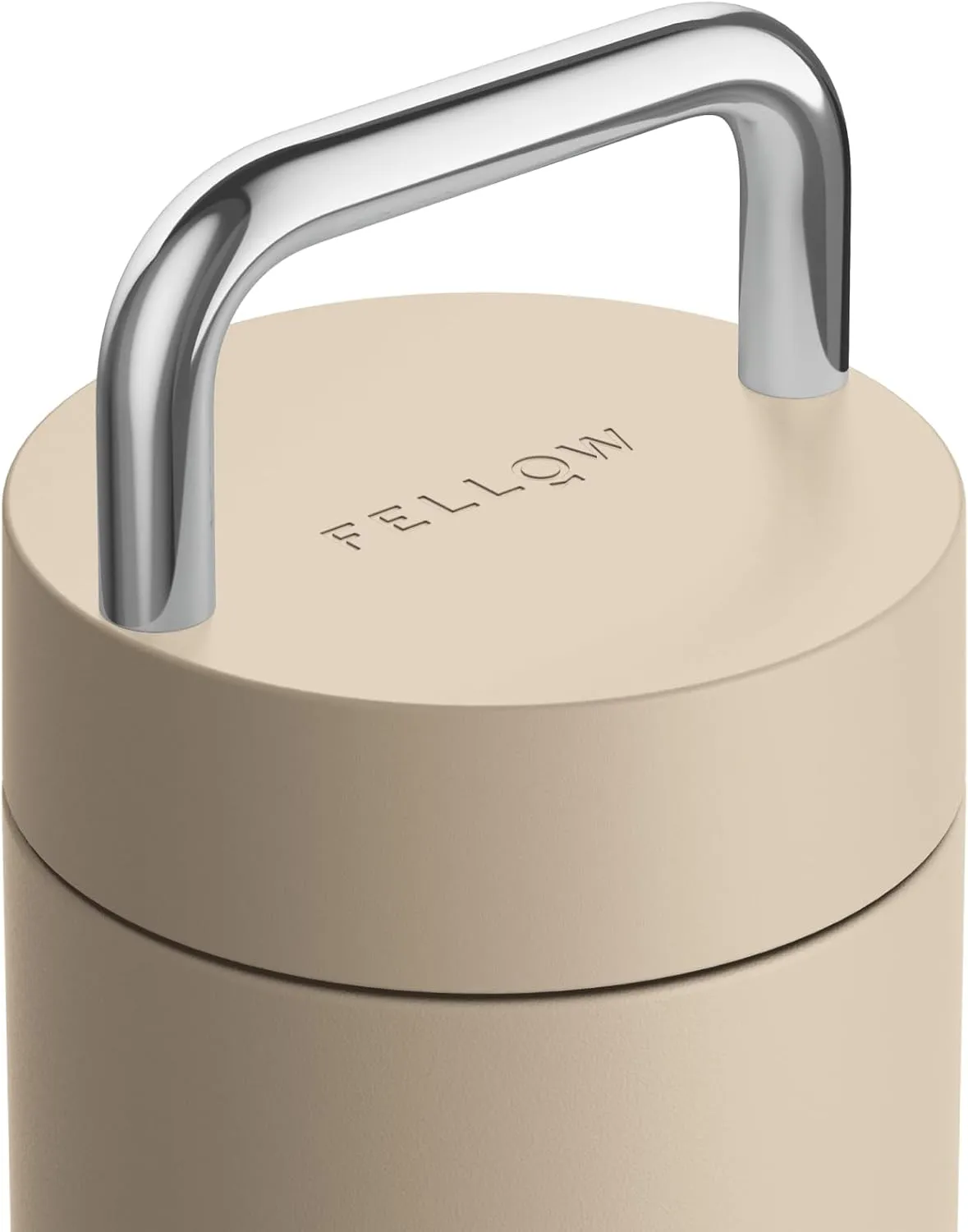 Fellow 20 oz Carter Carry Vacuum Insulated Tumbler for Water, Tea, Coffee, Smoothies, & more - Stainless Steel - Keeps Heat for 12 Hours/Stays Cold for 24 Hours-Leak-Proof Seal-Slim Width-Sand Dune