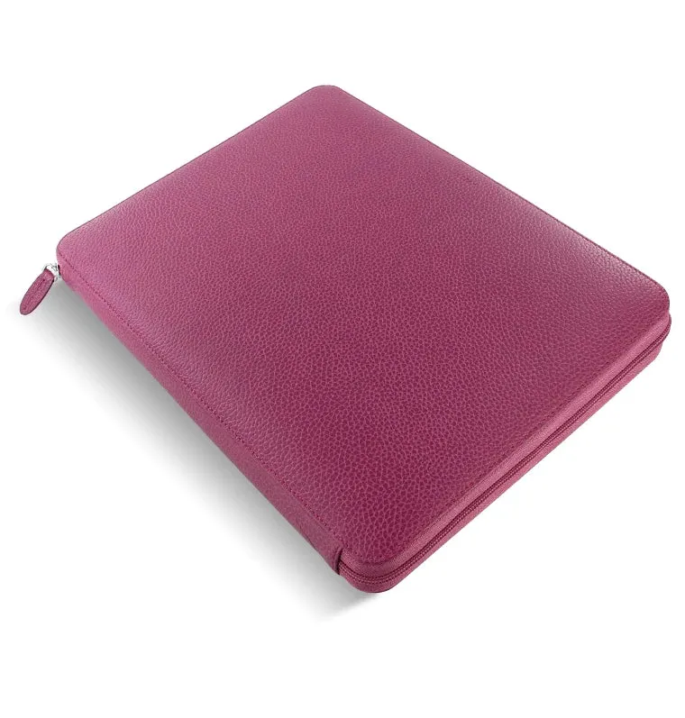 Finsbury A4 Zip Leather Folio