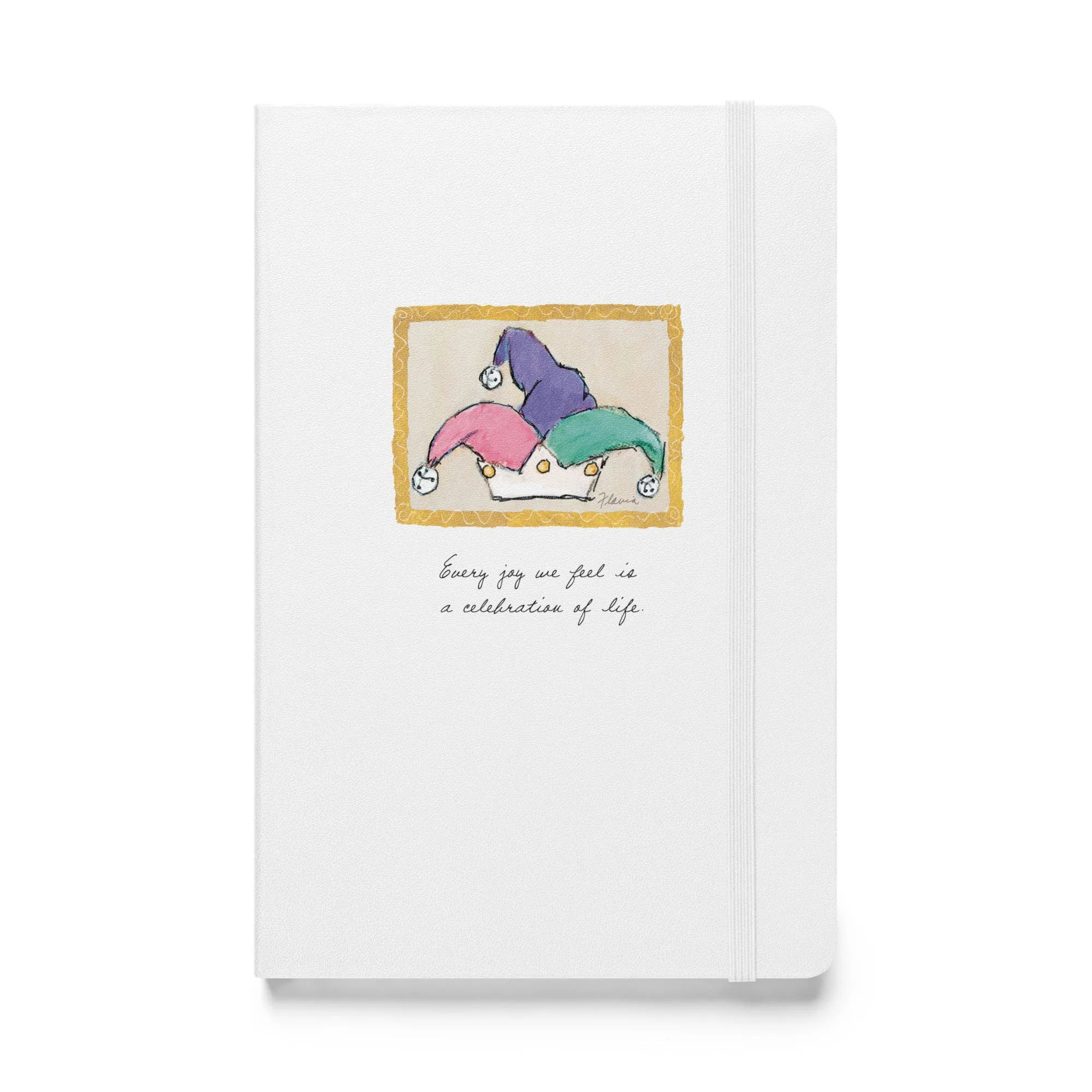 Flavia Joy Hardcover bound Journal