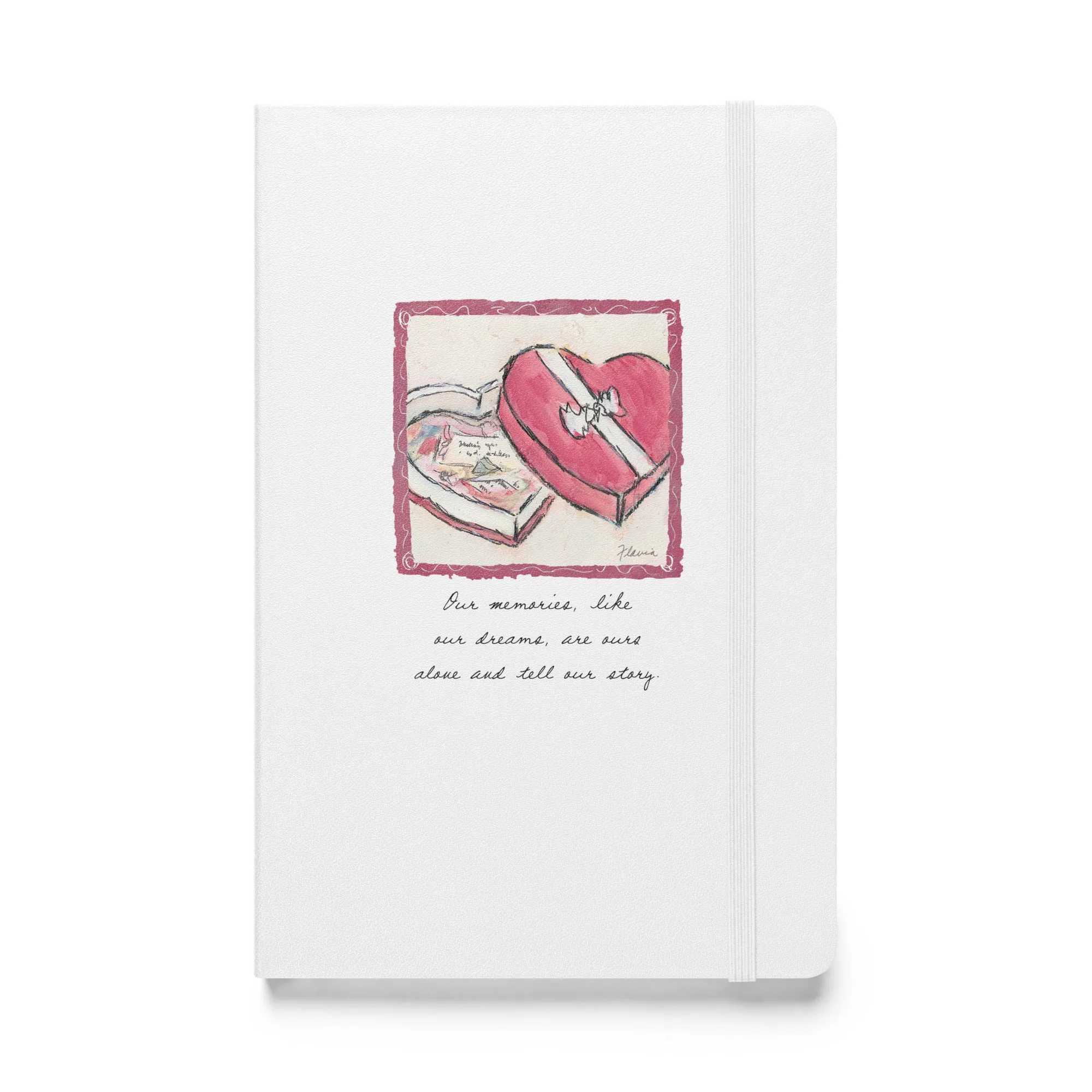 Flavia Our Story Hardcover bound Journal