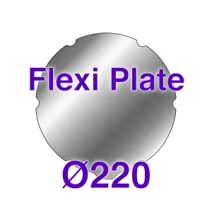 Flexi Plate with No Build Surface - Ø220