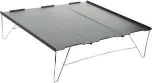 Folding Aluminum Alloy Table Portable Lightweight Camping Desk for Outdoor Picnic Beach BBQ Compact Space-Saving Design Easy to Carry for -Term Use