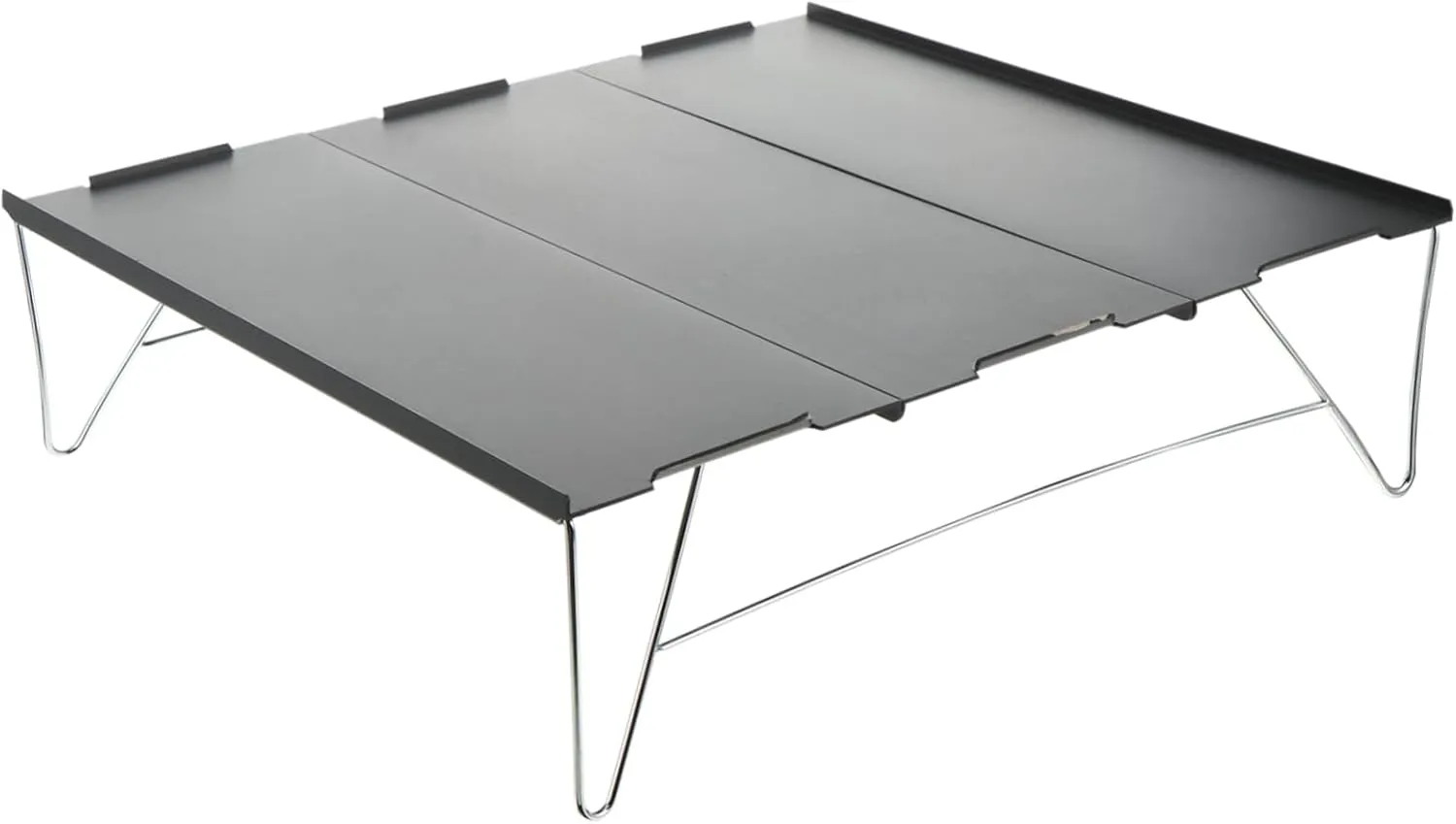 Folding Outdoor Aluminum Table Lightweight Picnic Table Durable Camping Easy to Store