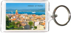 France French Acrylic Keychains KeyRings Holders Grp 2