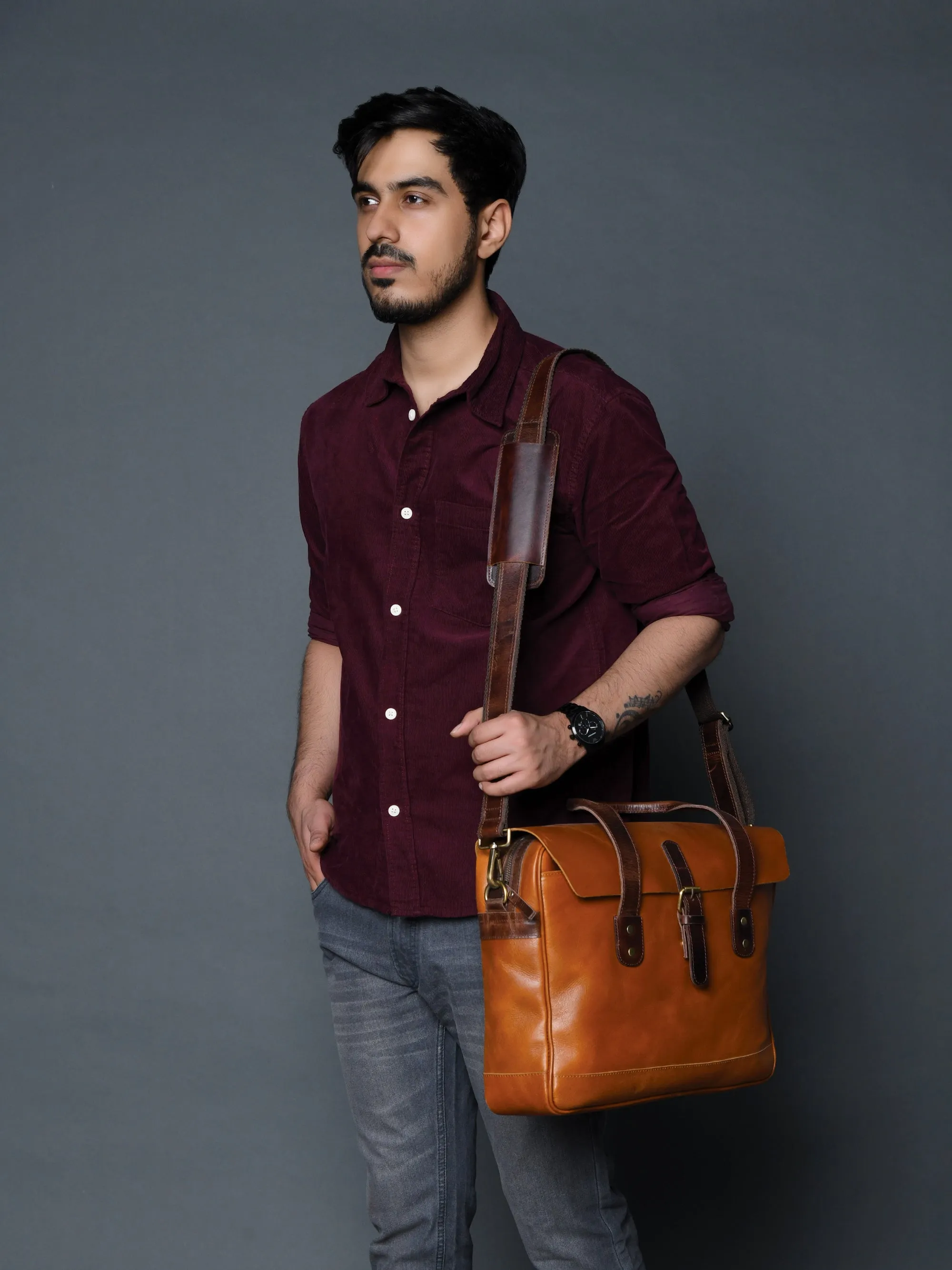 Future-proof Briefcase Travel Bag Military discount Satchel Executive