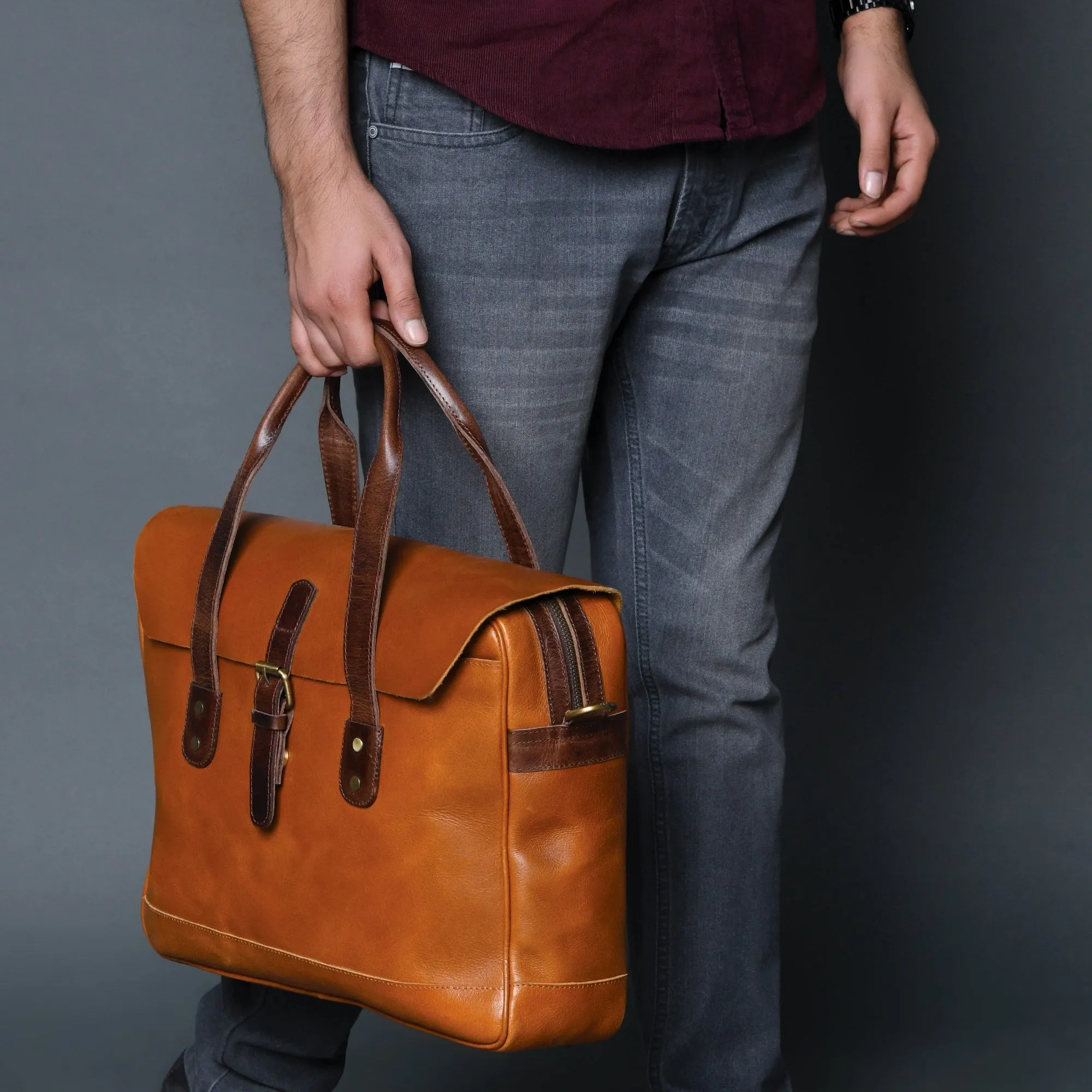 Future-proof Briefcase Travel Bag Military discount Satchel Executive