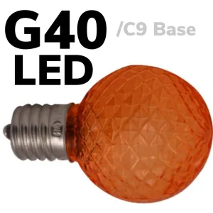 G40 LED Faceted Bulb