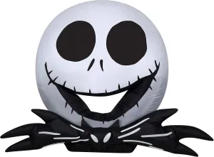 Gemmy Airblown Cutie Jack Skellington Disney, 2.5 ft Tall, Multicolored