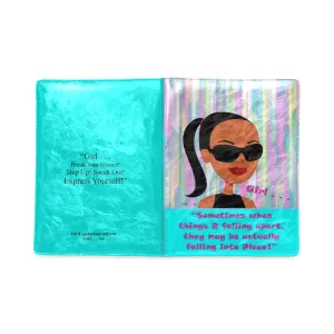 Girl Fallin' Apart and Fallin' into Place Custom Notebook