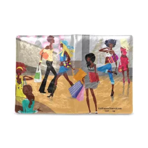 Girl Let's Go Shopping Custom Notebook