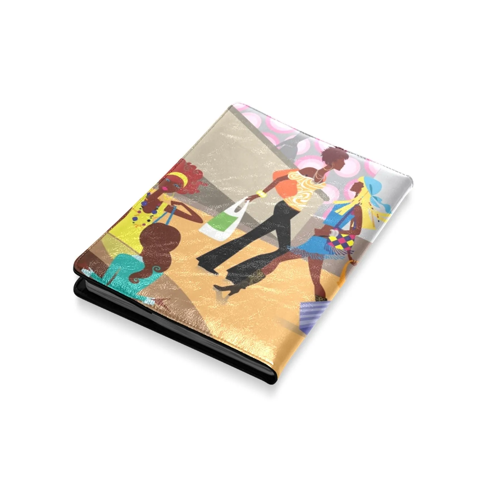 Girl Let's Go Shopping Custom Notebook