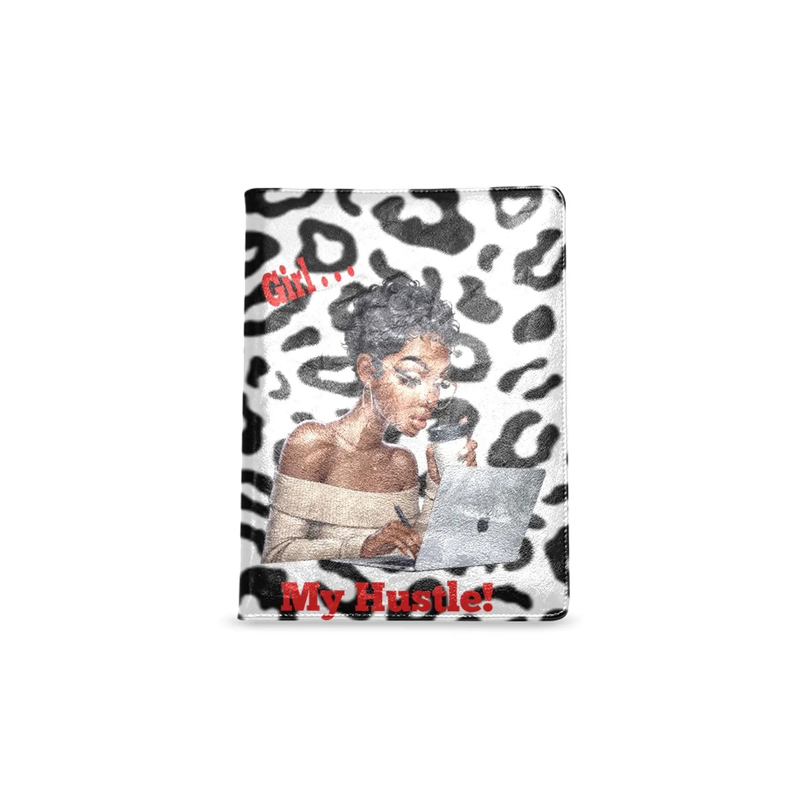 Girl My Hustle Custom NoteBook