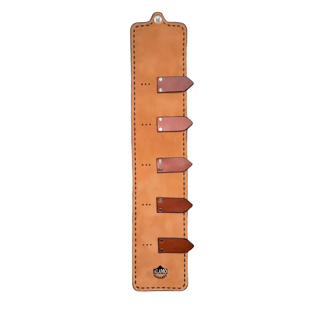 Golden  Roughout w/ Buckstitch Buckle Holder