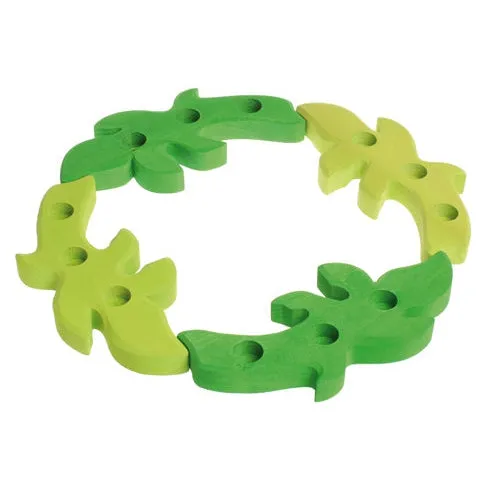 Grimm's Branch Deco Candle Holder - Dark Green