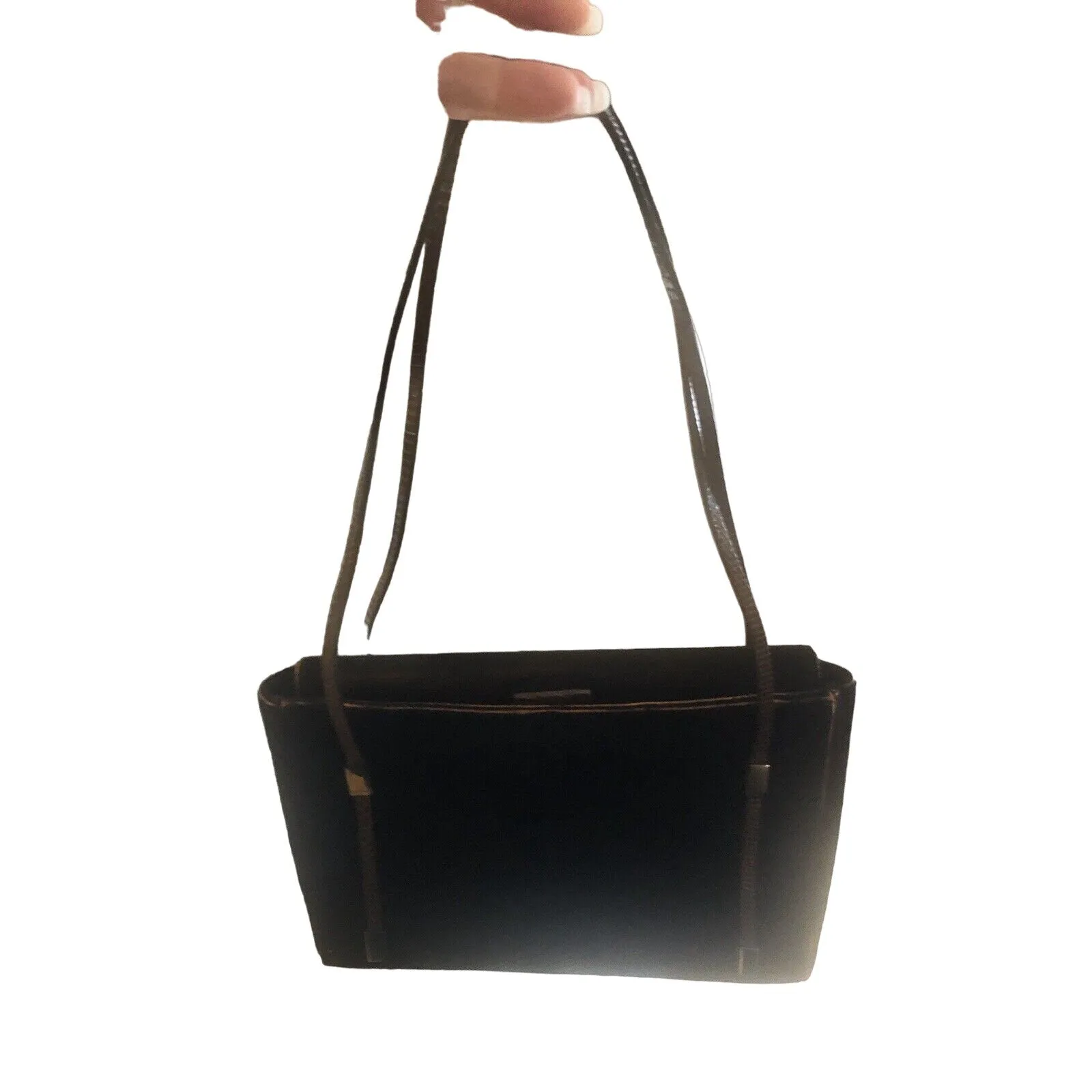 Gucci velvet purse with python straps