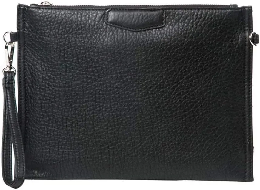 Handbags，with Card Slots Crossbody Messenger File Bag Wristlet Purse for Soft PU Leather Clutch Bag Zip Handbag