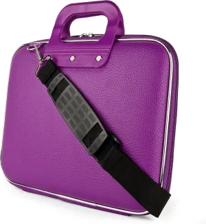 Hard Shell Tablet Cube Case Suitable for iBall CompBook WQ191C, PenBook, Elan 4G2, Brace-X1, Wondro 10 (Purple)