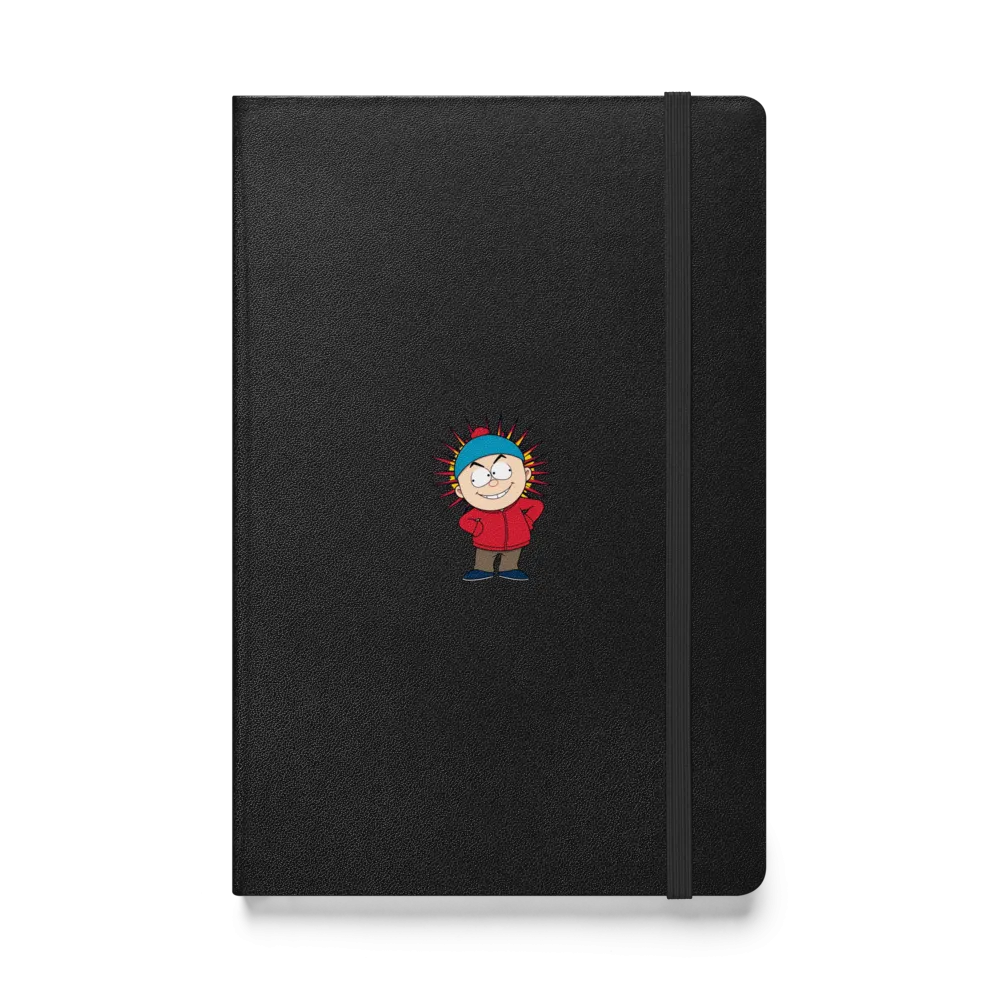 Hardcover Bound Notebook with Artistic Design