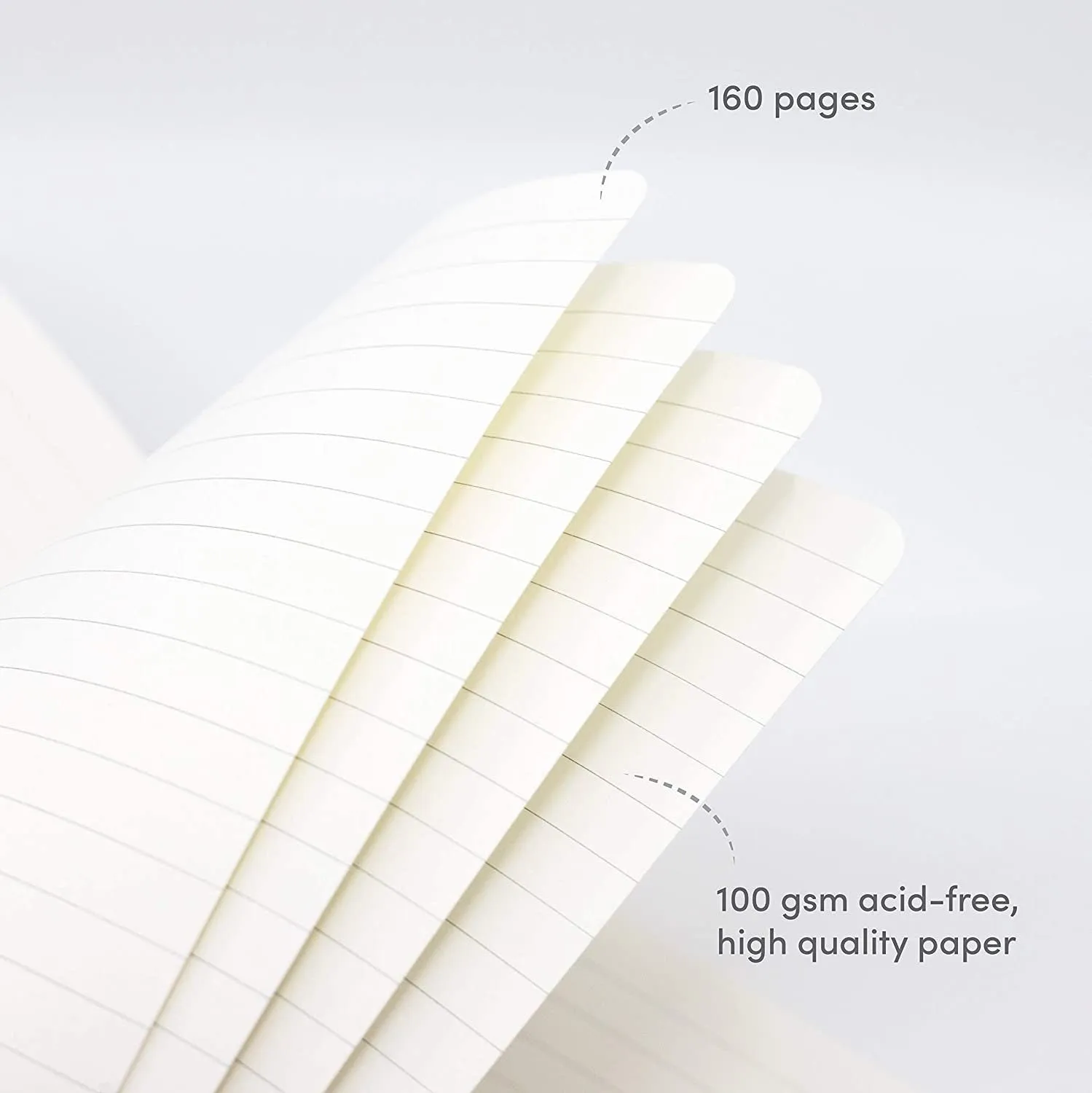 Hardcover Notebook - Hardcover Journal for DIY Journal Covers - A5 Hardback Lined Notebook - Make your own Refillable Journal Cover!