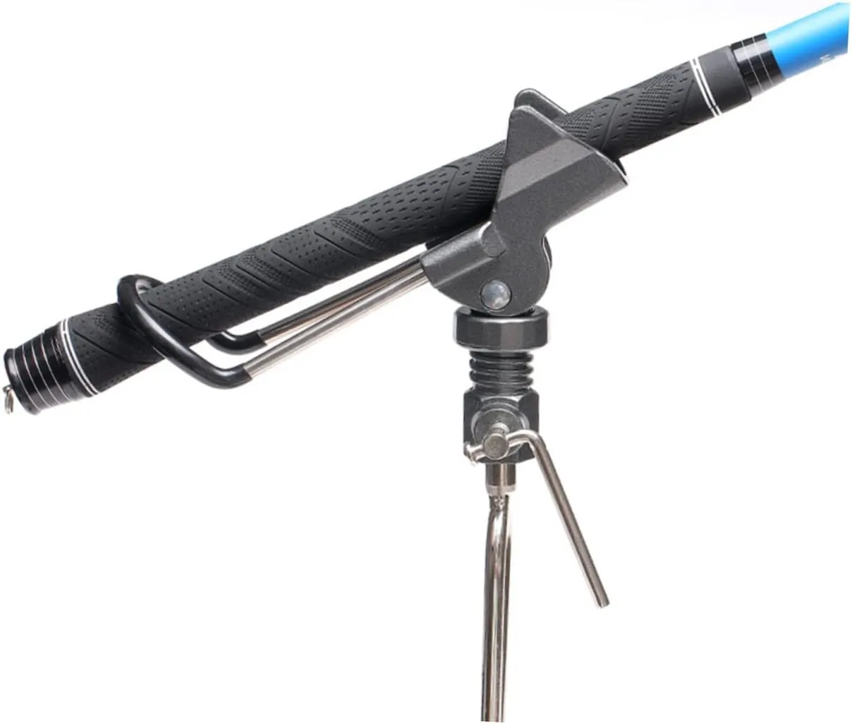 HEMOTON Stainless Steel Fishing Rod Holders Telescopic Rod Holder Fishing Supplies