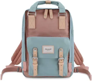 Himawari Backpack/Travel Backpack for Women 14.9" College Vintage Waterproof Bag ， Work Backpack for 14inch Laptop(-HIM-01#pink&blue)