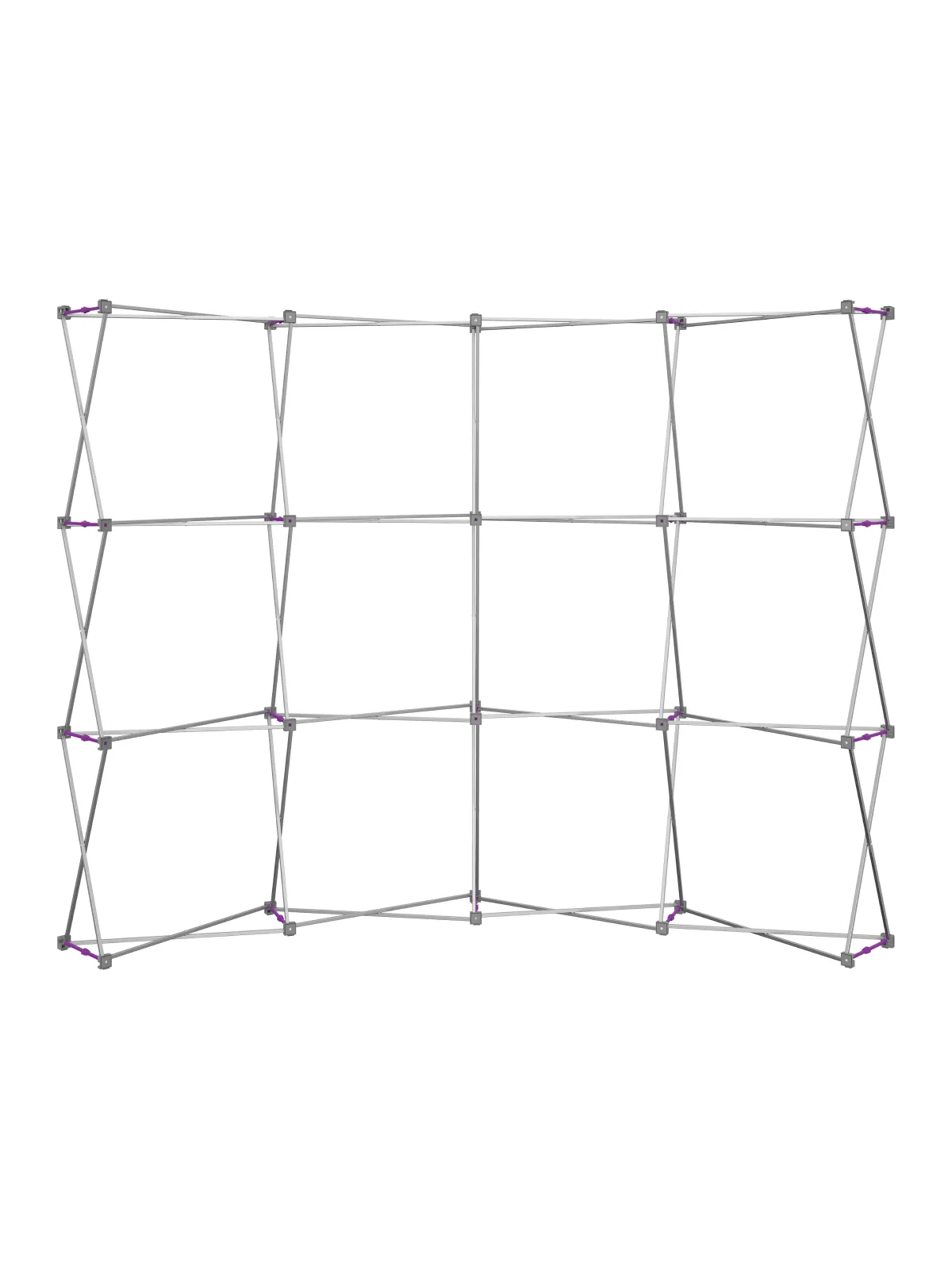 Hopup™ Curved Full Height Tension Fabric Display - 10 ft