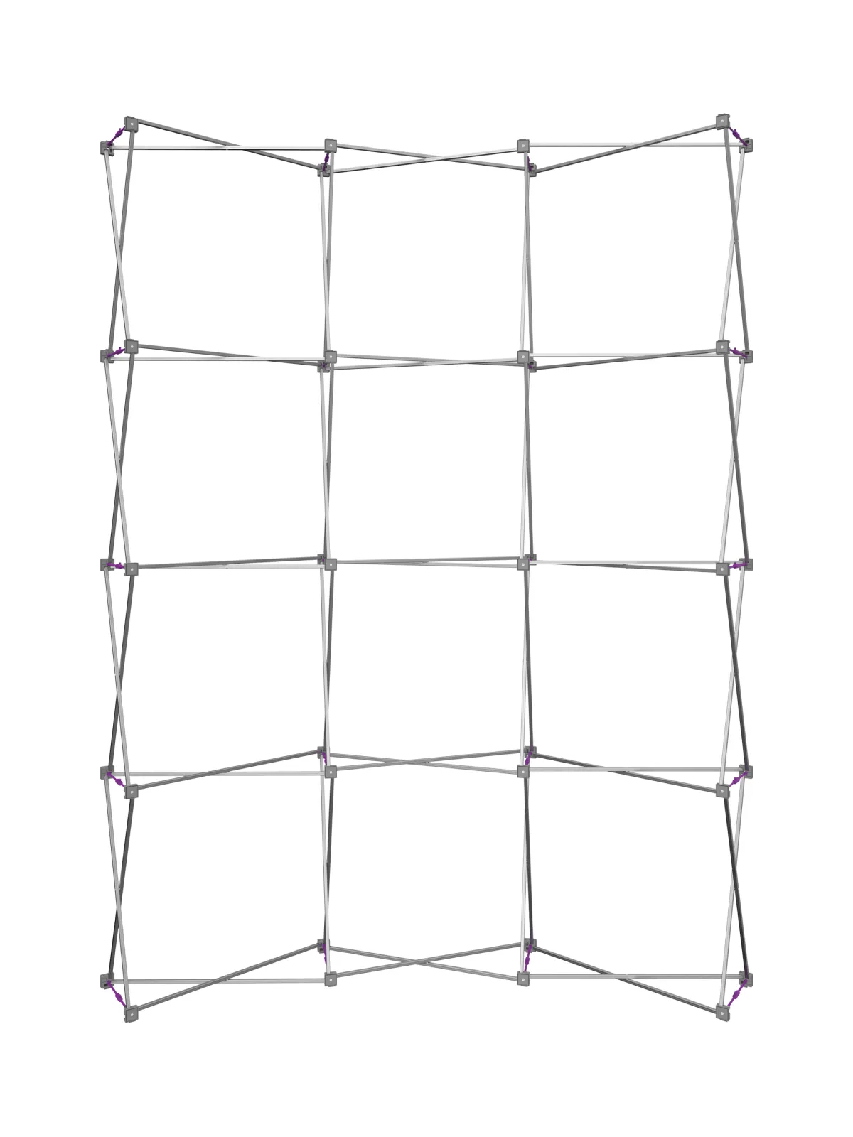 Hopup™ Curved Full Height Tension Fabric Display - 7.5 ft