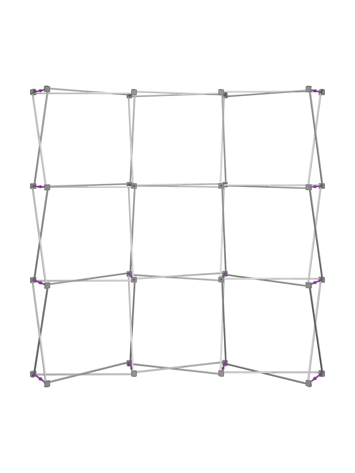 Hopup™ Curved Full Height Tension Fabric Display - 7.5 ft