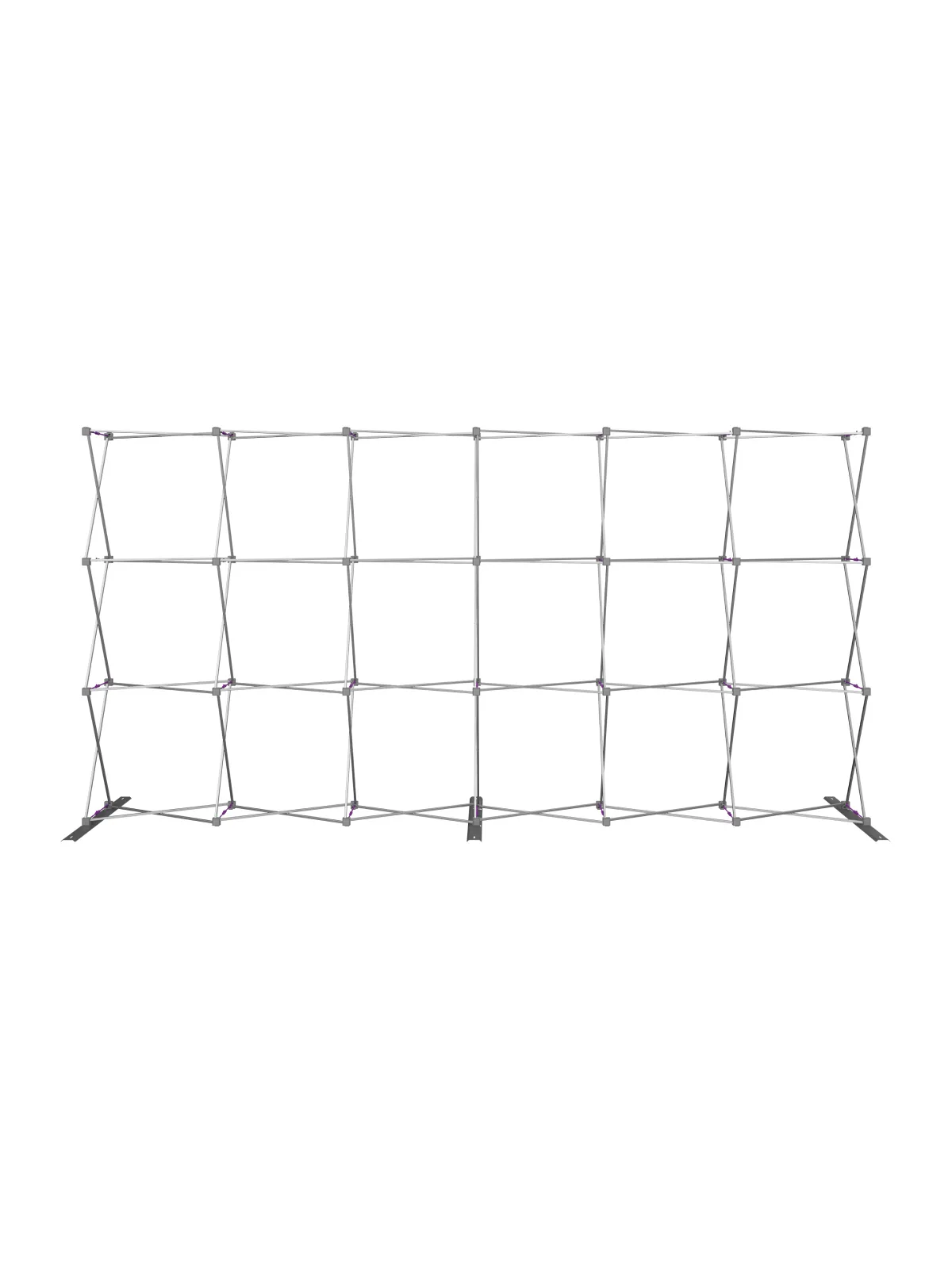 Hopup™ Straight Full Height Tension Fabric Display - 15 ft
