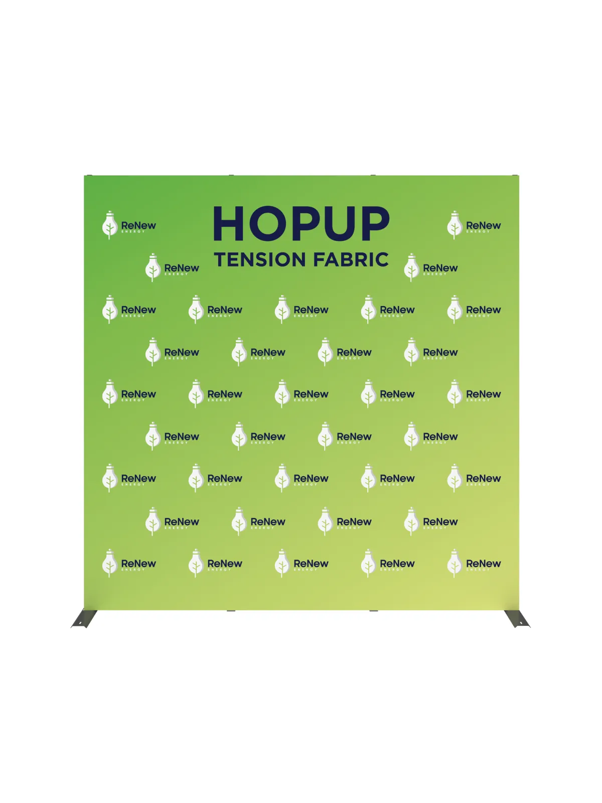 Hopup™ Straight Full Height Tension Fabric Display - 7.5 ft
