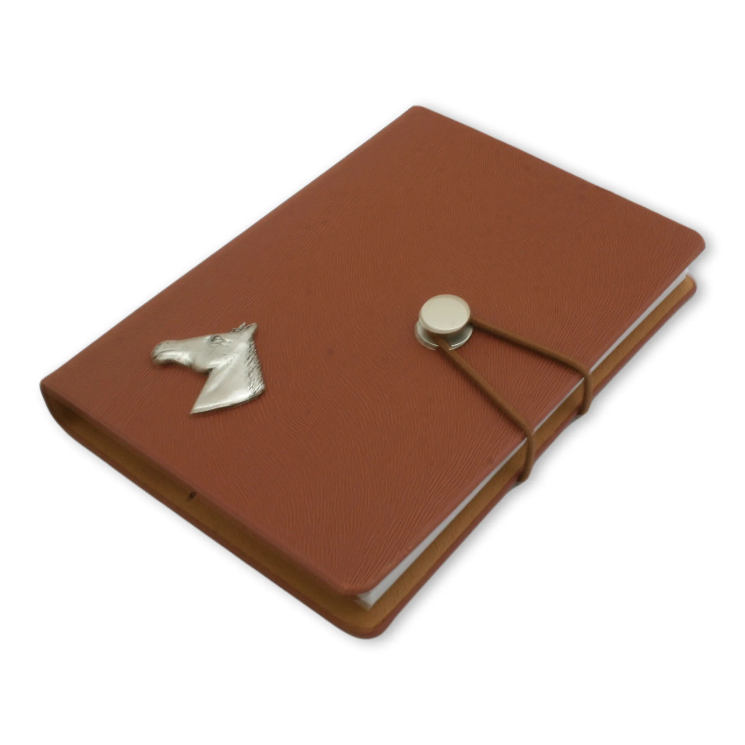 Horse Head A6 Brown Notebook 100  Pages