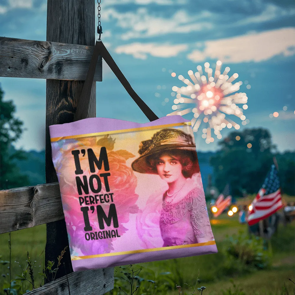 I'm Not Perfect I'm Original Lavender Classic Tote Bag