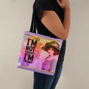 I'm Not Perfect I'm Original Lavender Classic Tote Bag
