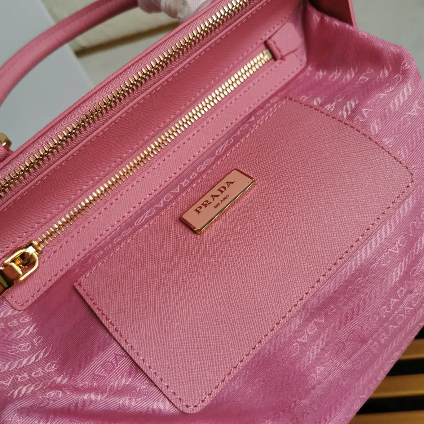 IN BAG LEATHER SAFFIANO Consistent quality 28 GALLERIA PRADA LIGHT Trusted vendor PINK