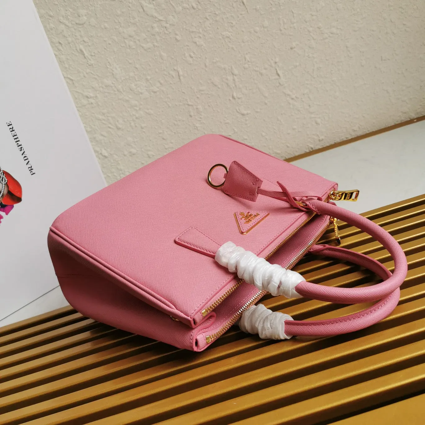 IN BAG LEATHER SAFFIANO Consistent quality 28 GALLERIA PRADA LIGHT Trusted vendor PINK