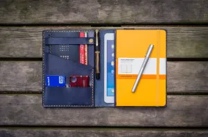 iPad Mini & Large Moleskine Cover - Navy Blue