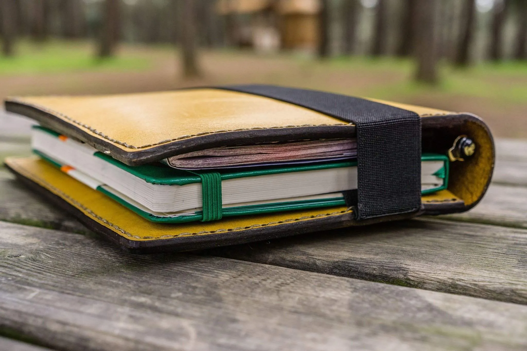 iPad Mini & Large Moleskine Cover - Yellow