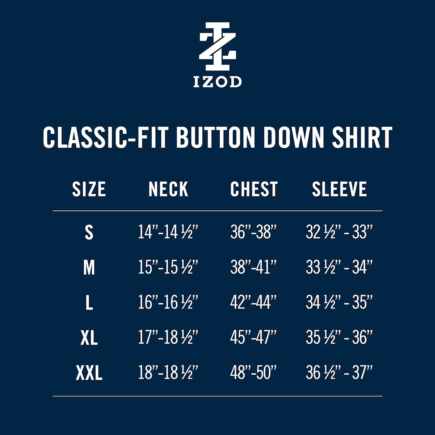 IZOD Men's Button Down Long Sleeve Stretch Performance Solid Shirt