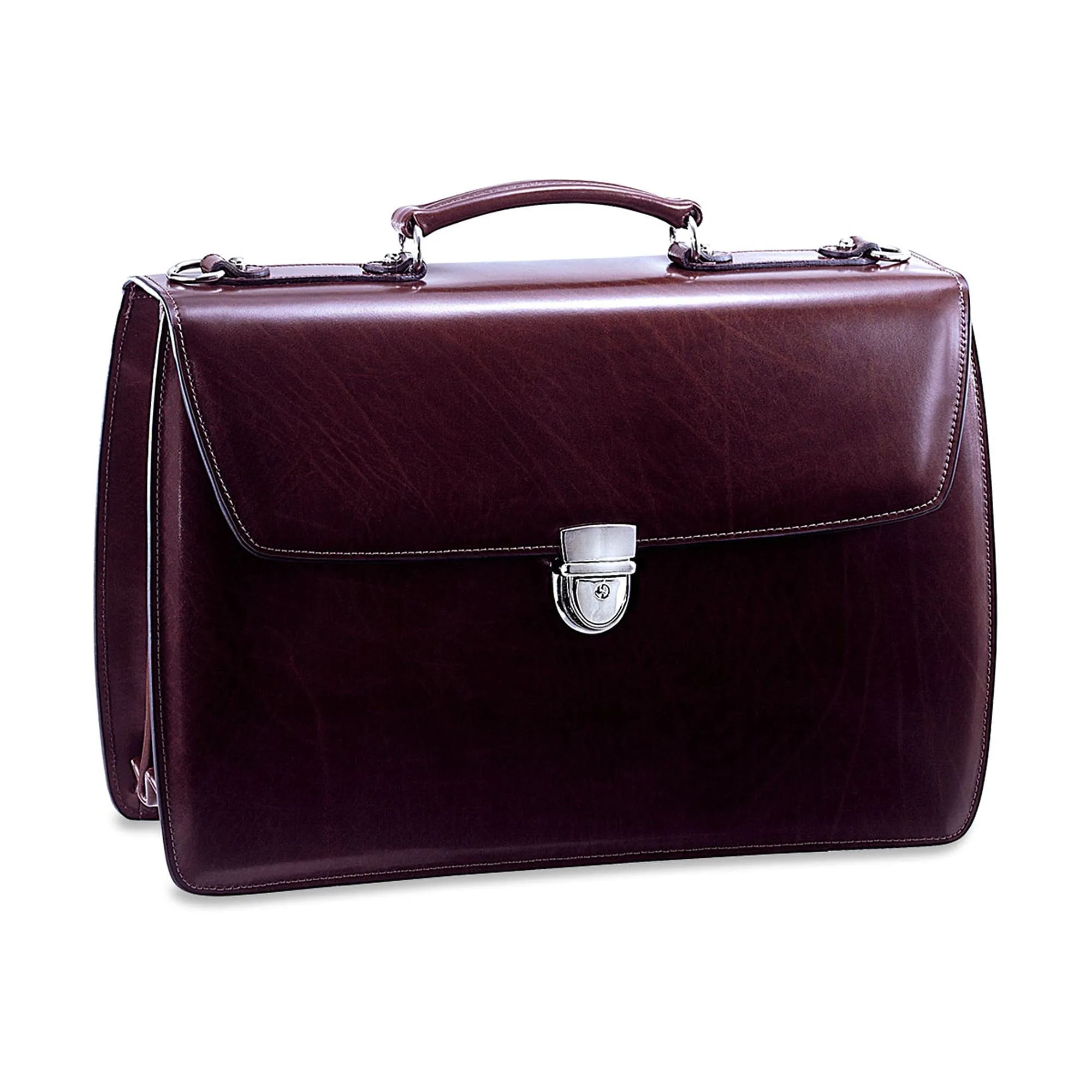 Jack Georges Elements Executive Leather Briefcase