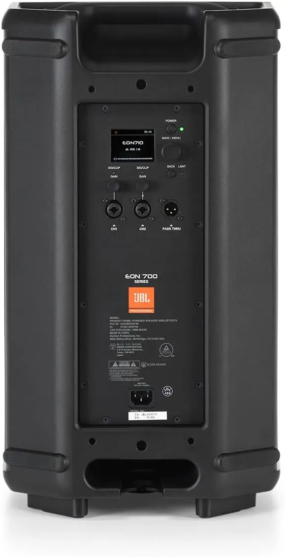 JBL Professional EON710 Powered PA Speaker with Bluetooth, 10 inch, 1300 Watt, Wired Electric, Black
