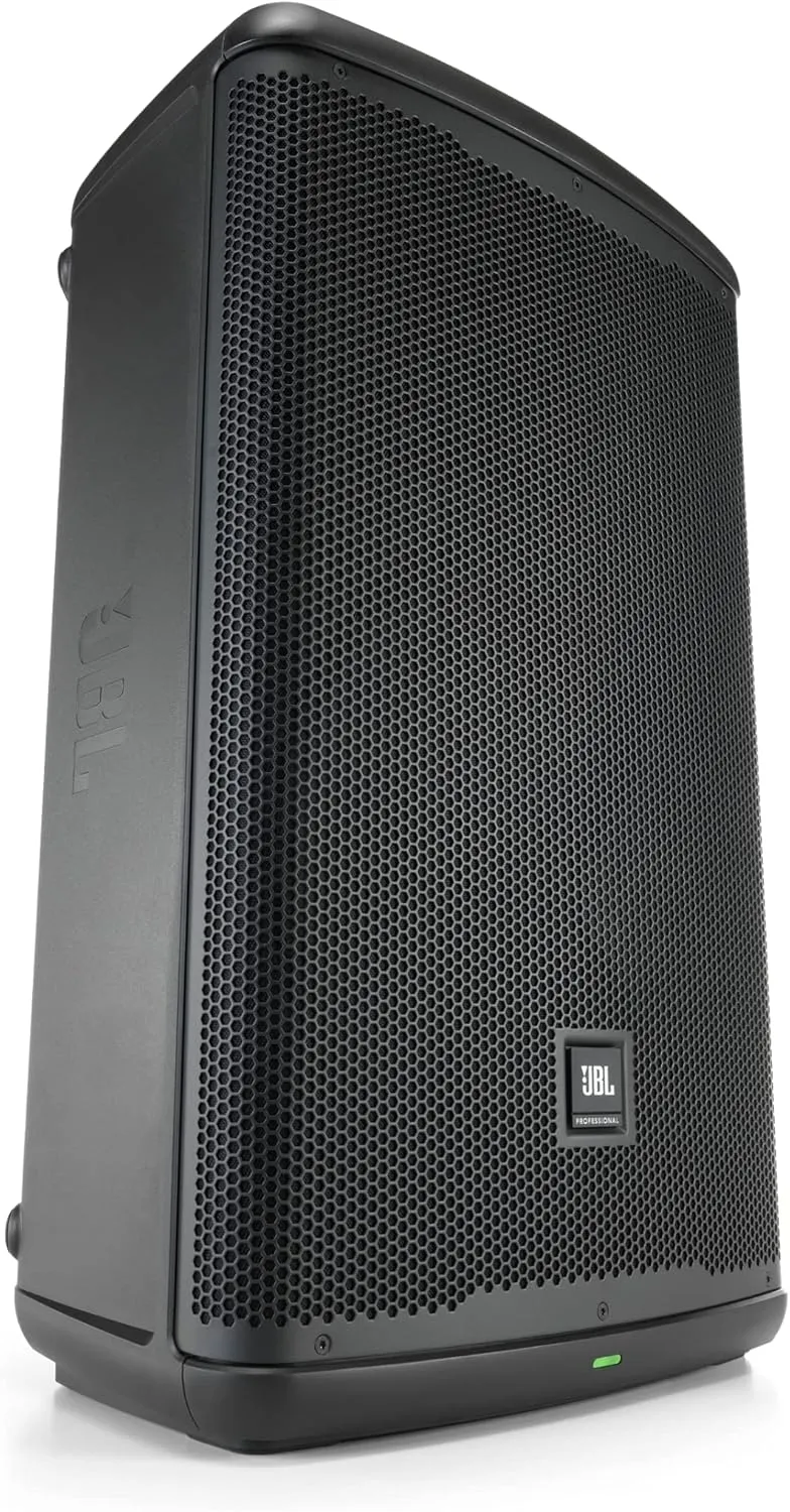 JBL Professional EON715 Powered PA Speaker, Portable Loudspeaker with Bluetooth, 15 inch, 1300 Watt, Wired Electric, Black