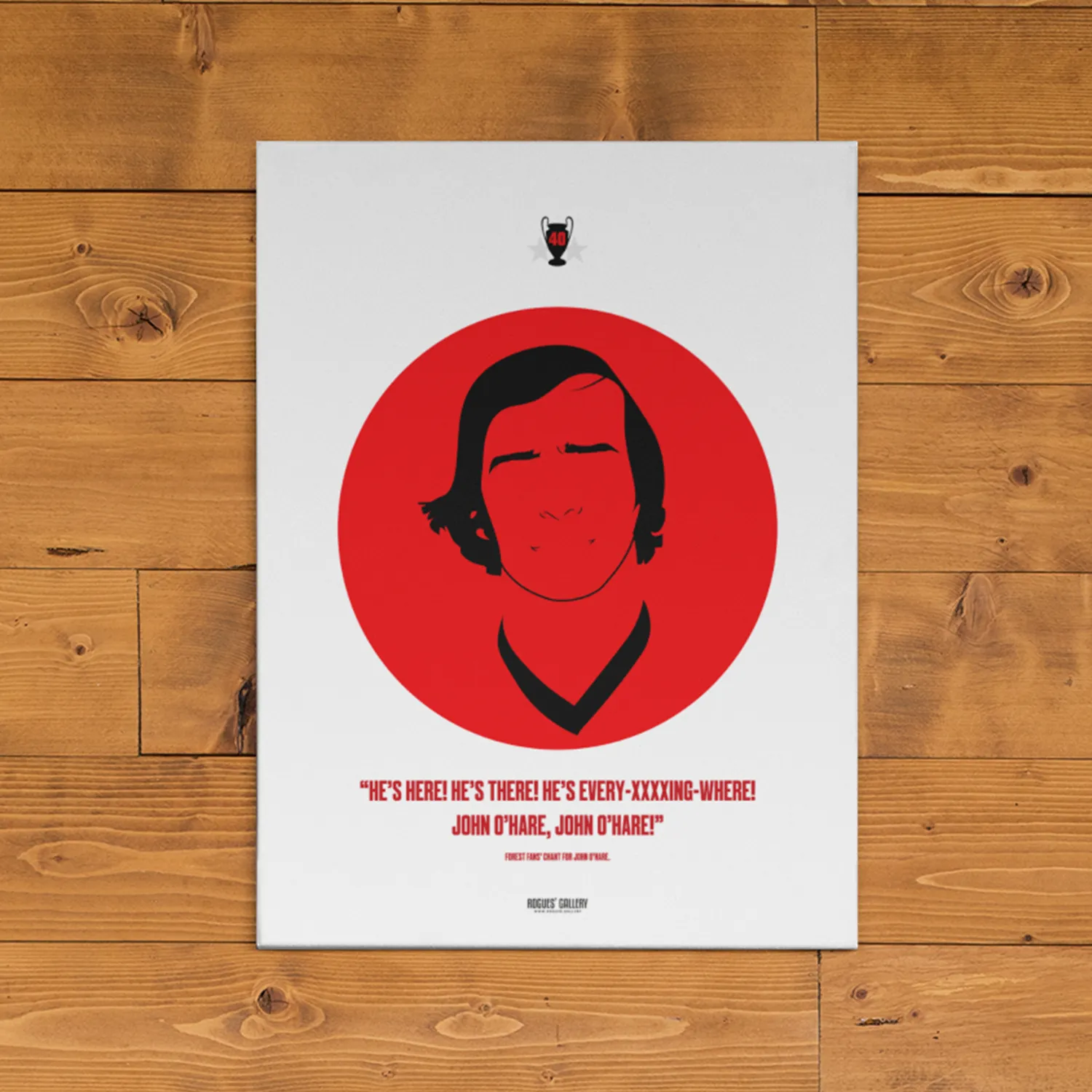 John O'Hare - Iconic 40th Anniversary Print - A3 Print