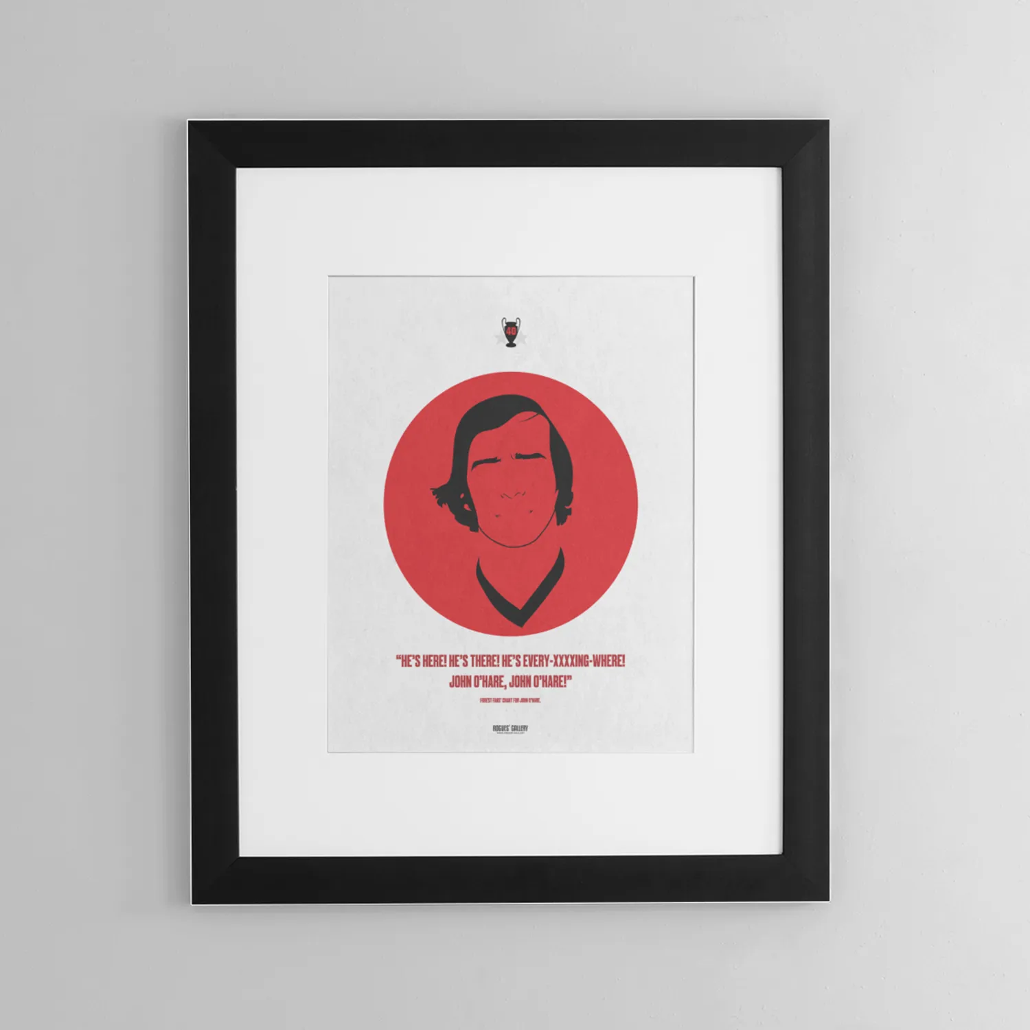 John O'Hare - Iconic 40th Anniversary Print - A3 Print