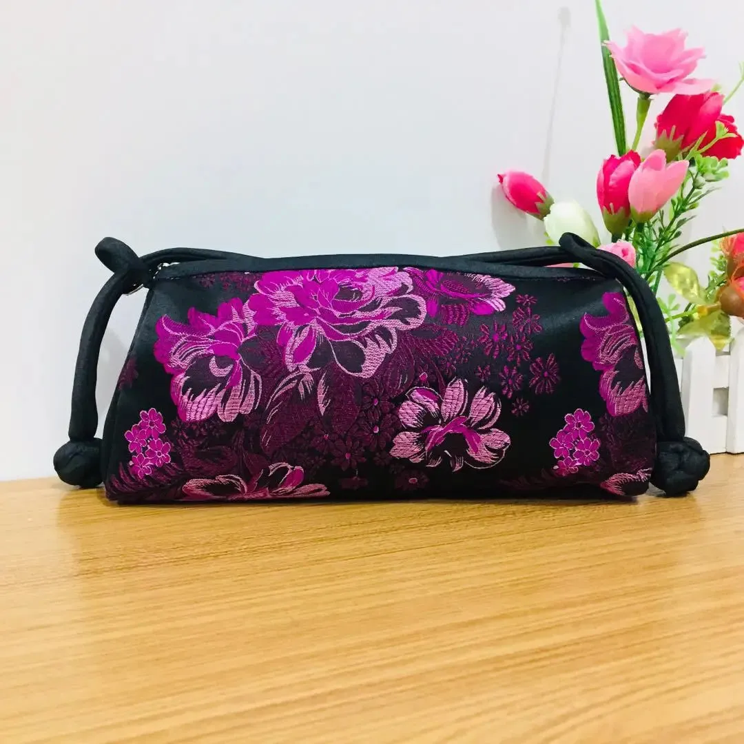 Kexin Silk Embroidery Cheongsam Mini Tote