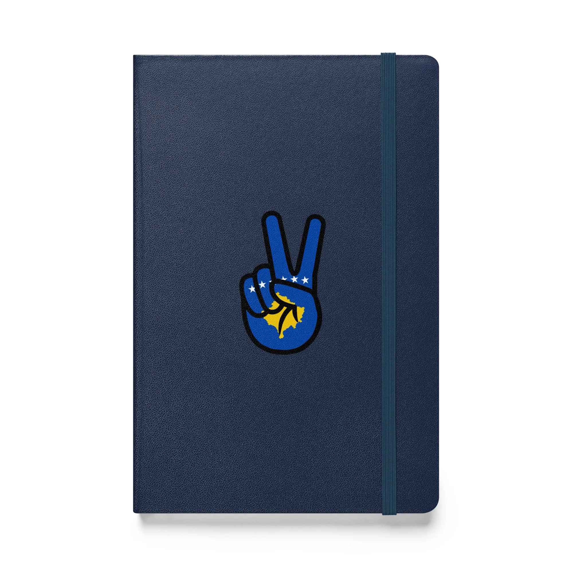 Kosovar Peace Flag Hardcover Notebook