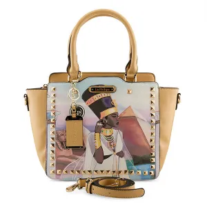 La Philipe Egyptian Paradise Handbag Satchel Pu Leather Lp1003 1