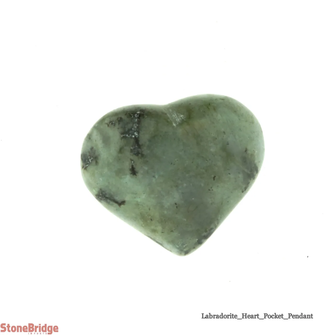 Labradorite Puffy Heart # 1 - 15 to 24G
