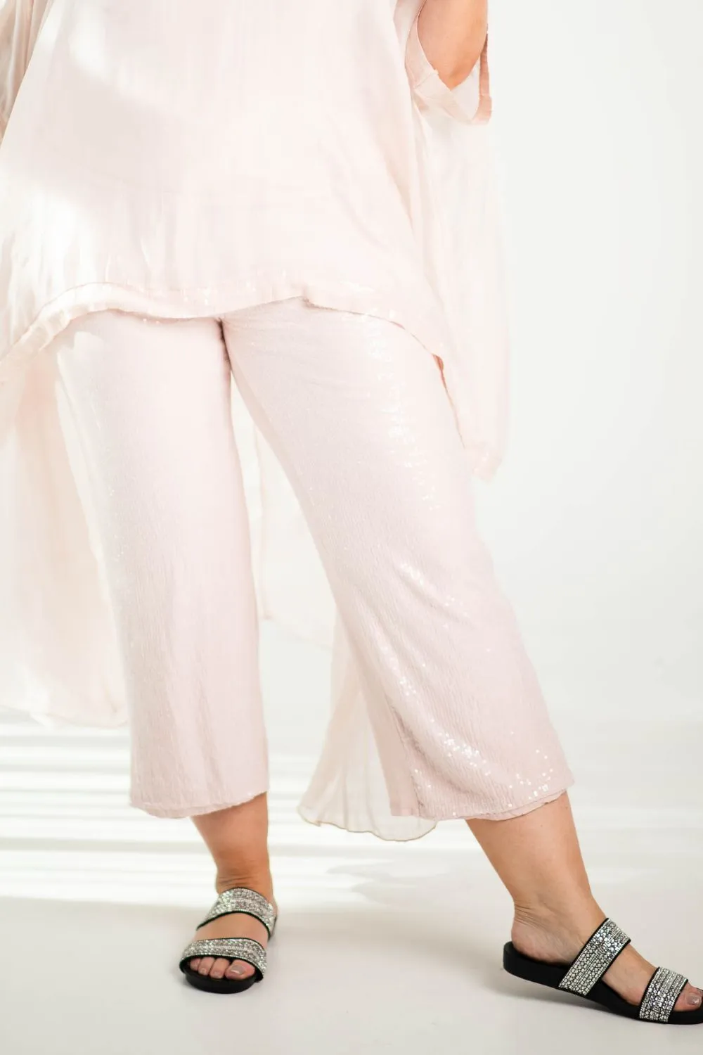 Lamont Silk Pants | Pink